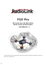 RadioLink F121 Pro User Manual preview