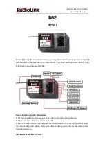 Предварительный просмотр 1 страницы RadioLink R6F Manual