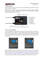 Preview for 4 page of RadioLink R8FG V2.1 Instruction Manual