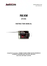 Предварительный просмотр 1 страницы RadioLink R8XM Instruction Manual