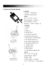 Предварительный просмотр 5 страницы RadioLink RC3S Instruction Manual