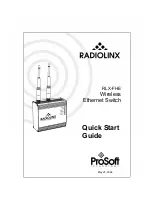 Предварительный просмотр 1 страницы RadioLinx RLX-FHE Quick Start Manual