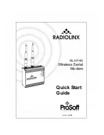 Preview for 1 page of RadioLinx RLX-FHS Quick Start Manual