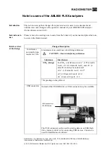 Preview for 5 page of RADIOMETER ABL800 FLEX Operator'S Manual