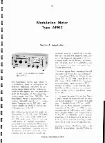 Preview for 6 page of RADIOMETER AFM2 Operating Instructions Manual