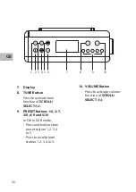 Предварительный просмотр 20 страницы Radionette Explorer REXE7WH15E Instruction Manual