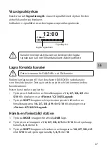 Предварительный просмотр 67 страницы Radionette Explorer REXE7WH15E Instruction Manual