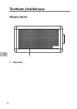 Предварительный просмотр 78 страницы Radionette Explorer REXE7WH15E Instruction Manual