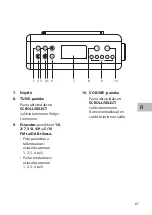 Предварительный просмотр 81 страницы Radionette Explorer REXE7WH15E Instruction Manual