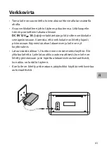 Предварительный просмотр 83 страницы Radionette Explorer REXE7WH15E Instruction Manual