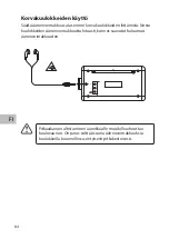 Предварительный просмотр 84 страницы Radionette Explorer REXE7WH15E Instruction Manual