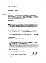 Preview for 22 page of Radionette Menuett RMEMPDB16E Instruction Manual