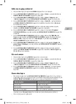 Preview for 33 page of Radionette Menuett RMEMPDB16E Instruction Manual