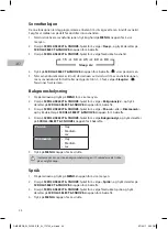 Preview for 34 page of Radionette Menuett RMEMPDB16E Instruction Manual