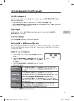 Preview for 49 page of Radionette Menuett RMEMPDB16E Instruction Manual