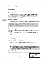 Preview for 56 page of Radionette Menuett RMEMPDB16E Instruction Manual