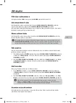 Preview for 73 page of Radionette Menuett RMEMPDB16E Instruction Manual