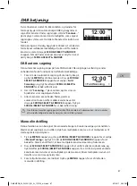 Preview for 87 page of Radionette Menuett RMEMPDB16E Instruction Manual