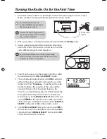 Предварительный просмотр 15 страницы Radionette RNDW13E Instruction Manual