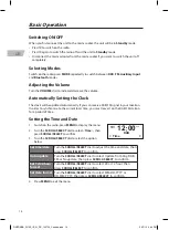 Preview for 14 page of Radionette RNPDABB13E Instruction Manual