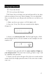 Предварительный просмотр 22 страницы Radionics D2112 User Manual