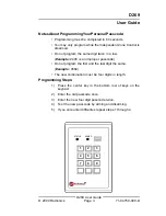 Предварительный просмотр 3 страницы Radionics D269 User Manual