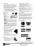 Preview for 2 page of Radionics D9550 Nstallation Instructions