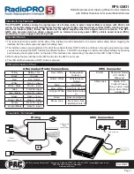 RadioPRO RP5-GM31 Instruction Manual preview