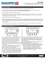 Preview for 4 page of RadioPRO RP5-GM31 Instruction Manual