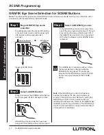 Предварительный просмотр 12 страницы radioRA GRAFIK Eye RA-GRXI Setup Manual Addendum