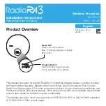 radioRA RR-PROC3 Installation Instructions Manual preview