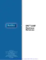 Preview for 2 page of RadiSys EPC-3307 Hardware Reference Manual