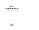 RadiSys EPC-5A Hardware & Software Reference Manual preview