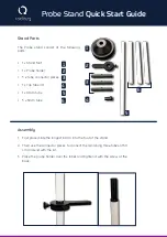 raditeq Probe Stand Quick Start Manual preview