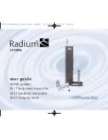 Radium 920SR User Manual preview