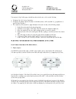 Предварительный просмотр 2 страницы Radius A Series Operation And Instruction Manual