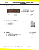 Preview for 4 page of Radius Belalatus ten Operating Instructions Manual