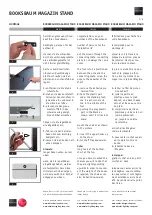 Preview for 1 page of Radius BOOKSBAUM MAGAZIN STAND Manual