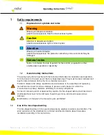 Preview for 3 page of Radius O-Fan Operating Instructions Manual