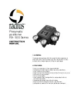 Radius RX-500 Series Instruction Manual preview