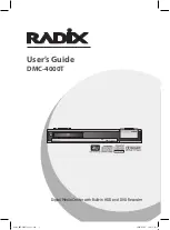 Radix DMC-4000T User Manual preview