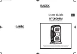 Предварительный просмотр 1 страницы Radix DT-2000TM User Manual