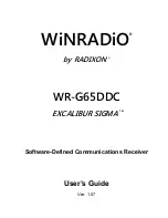 Preview for 1 page of RADIXON Excalibur Sigma User Manual