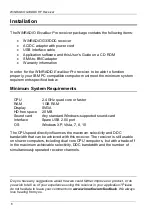 Preview for 8 page of RADIXON WiNRADiO EXCALIBUR PRO WR-G33DDC User Manual