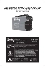 Preview for 22 page of RADLEY 1150-000 Owner'S Manual