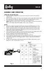 Preview for 13 page of RADLEY 1239-221 Owner'S Manual