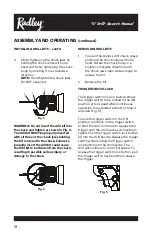 Preview for 14 page of RADLEY 1240-055 Owner'S Manual