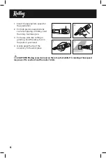 Preview for 12 page of RADLEY 1280-008 Owner'S Manual