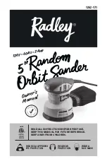 RADLEY Random Orbit Sander Manual preview