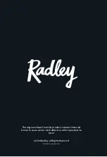 Предварительный просмотр 2 страницы RADLEY RW2500 User Manual